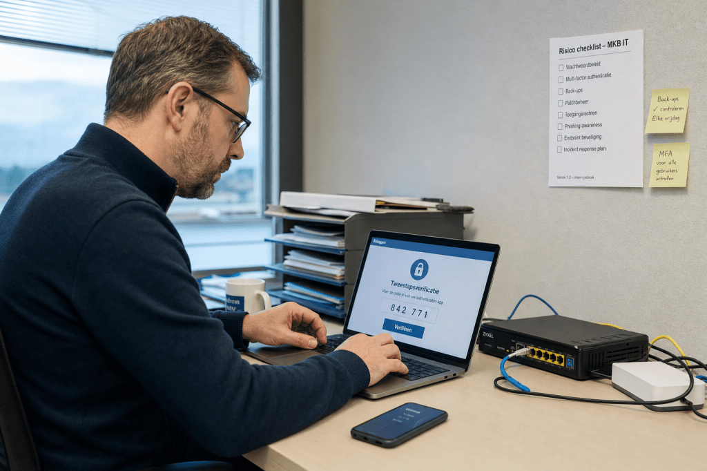 Welke IT security maatregelen leveren de grootste risicoreductie met het kleinste budget in het&nbsp;MKB?